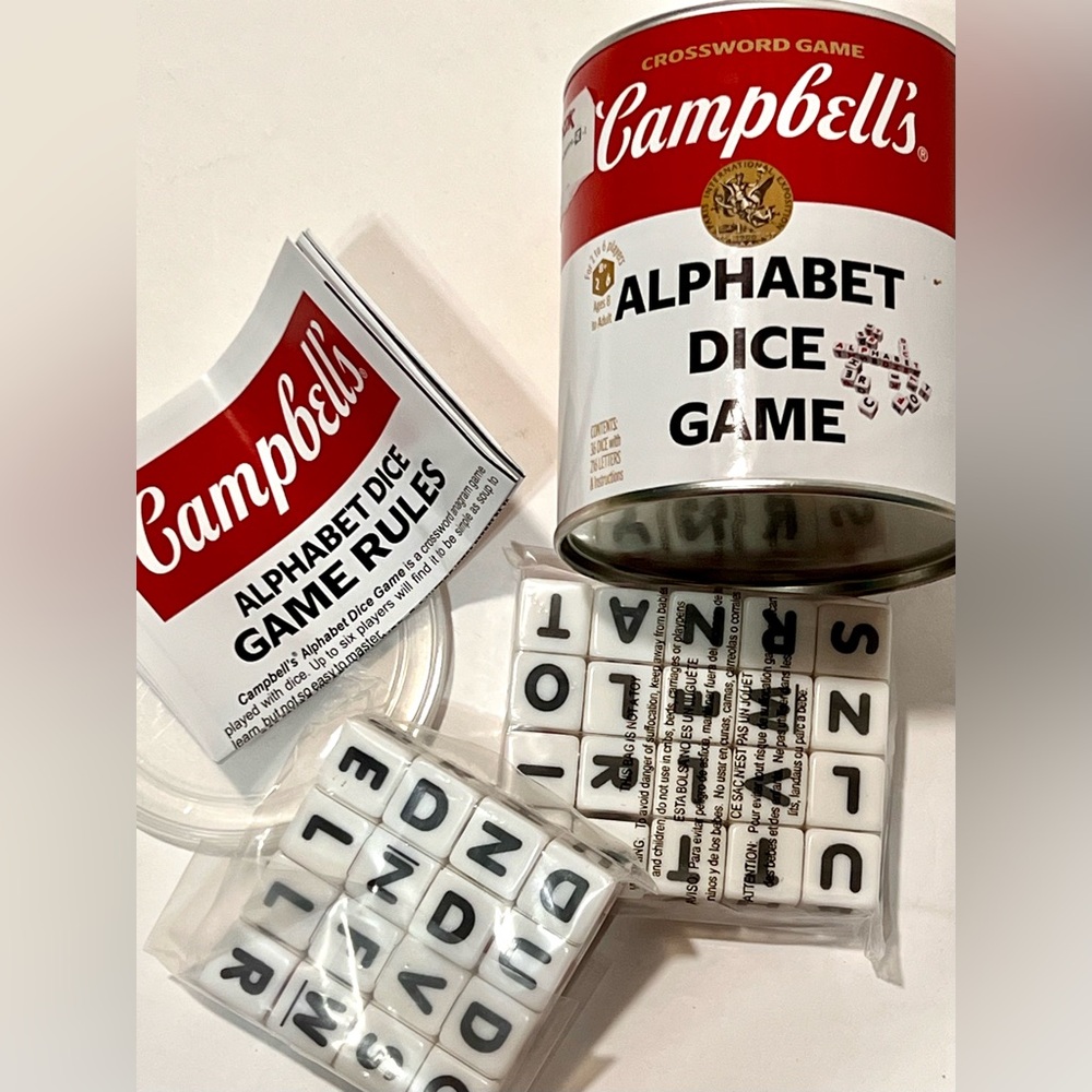 NIP Campbell's Alphabet Game.  57H